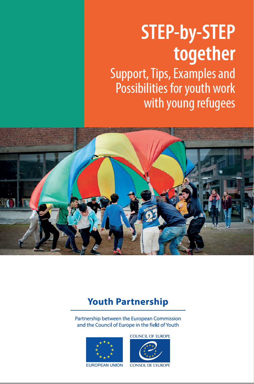 8. Step-by-step together. Support, Tips, Examples and Possibilities for youth work with young refugeesouth work against violent radicalisation