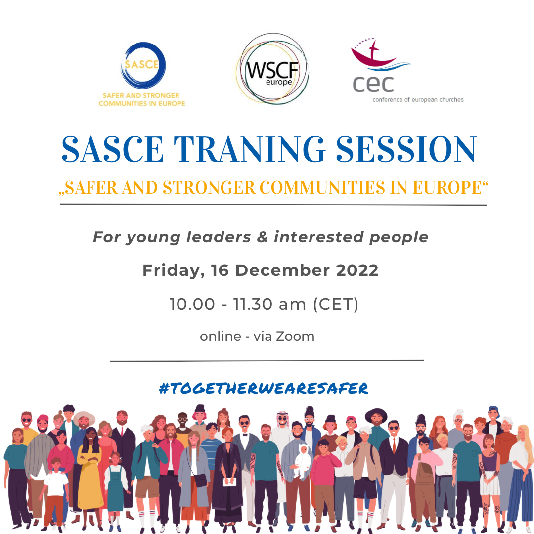 SASCE Training Session for young leaders and interested people